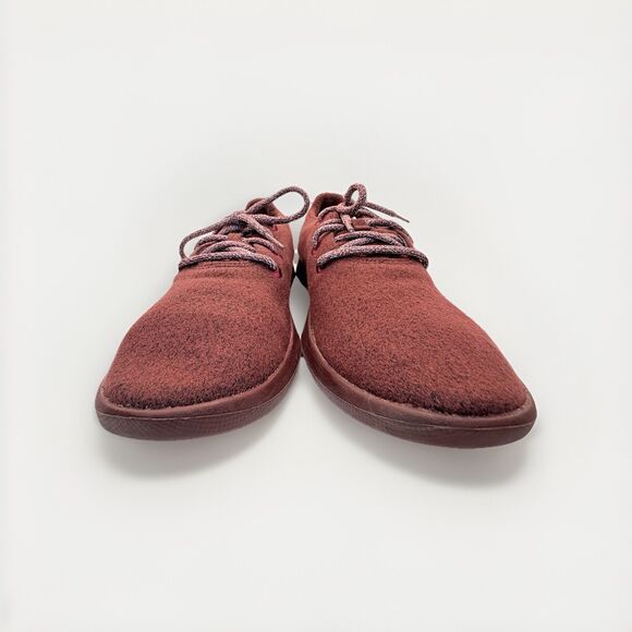 Allbirds Men's Wool Runners Size 9 Hazy Burgundy Running Athletic Sneakers - Picture 2 of 9
